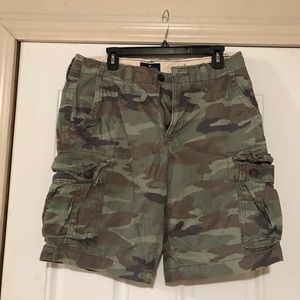 American Eagle Camo Cargo Short